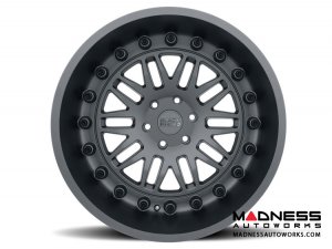Jeep Custom Wheels (1) - Black Rhino - 17 x 9.5 - Fury - Matte Gunmetal